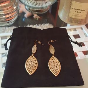 Panacea druzy drop earrings